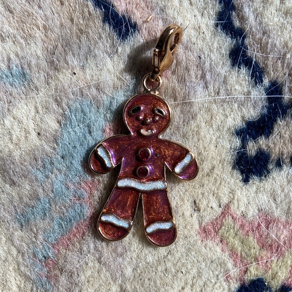 NWOT KIRK’S FOLLY GT CHARM or pendant for necklace—brown w/red buttons. $22 - Picture 4 of 4